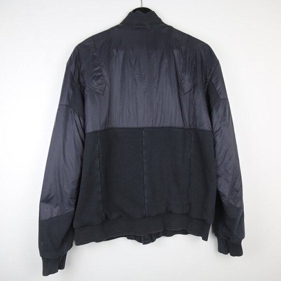 Armani Exchange Men's Contrast Bomber Zipper Jacket Black Size XL - Picture 4 of 7